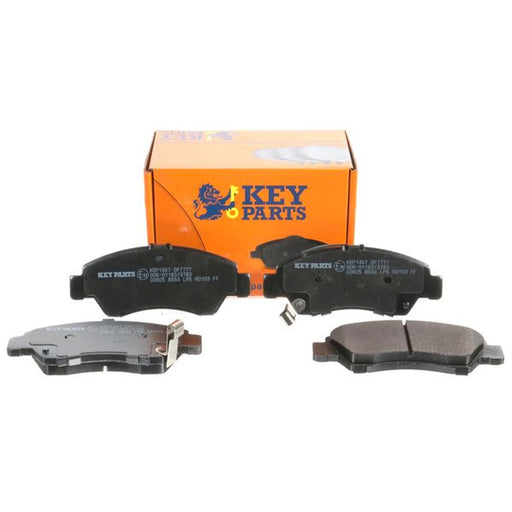 Key Parts 4 x Front Brake Pad Set KBP1467