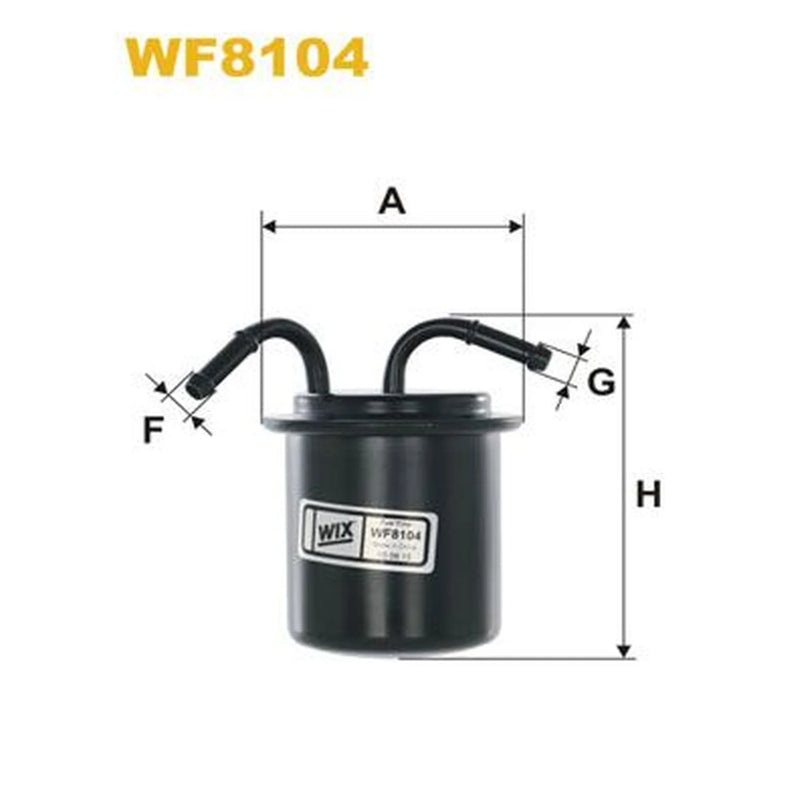 WIX Fuel Filter Element WF8104