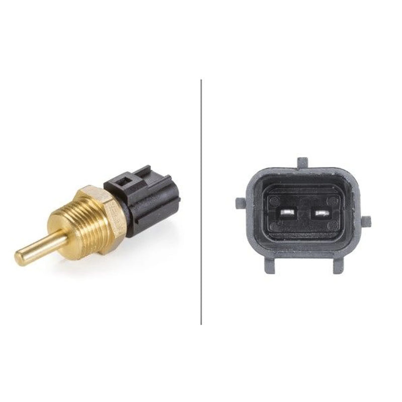 Hella Coolant Temperature Sensor Lower 6PT 009 107-121