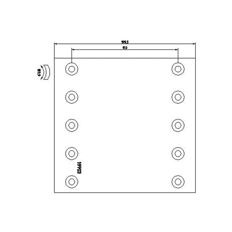 DON Don Cv Brake Lining Set BC1001011S7340
