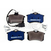 Borg & Beck 4 x Rear Brake Pad Set BBP1721