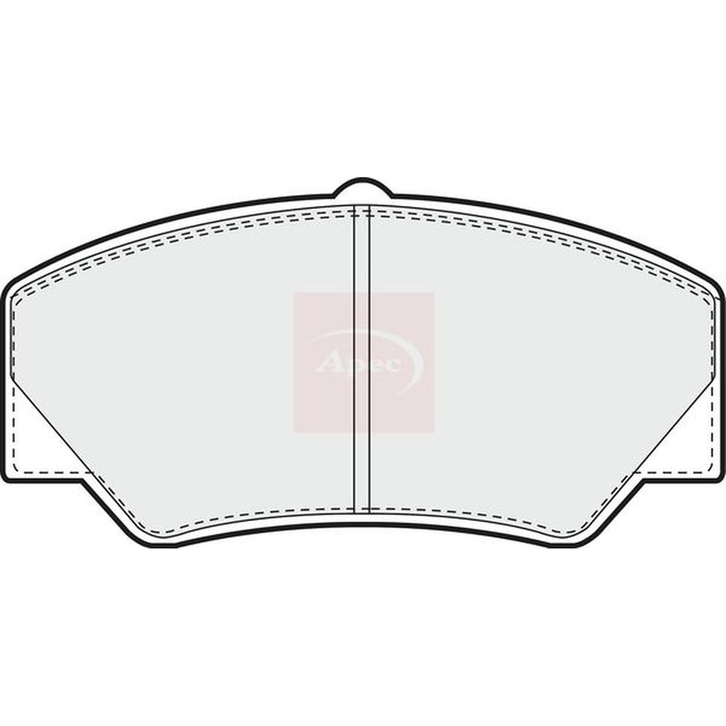 Apec Front Brake Pad Set PAD497