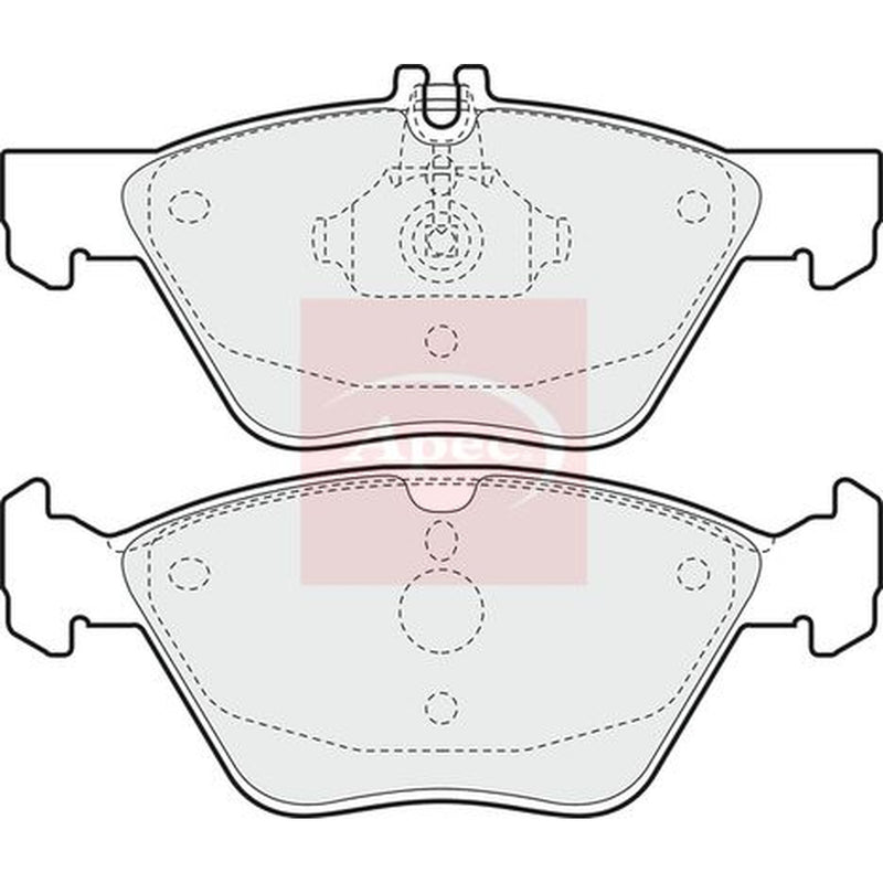 Apec Front Brake Pad Set PAD923