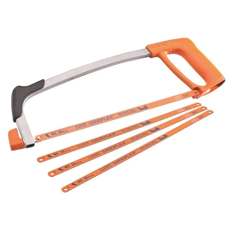 Bahco 317 Hacksaw 300mm (12in) with 3 Extra Blades Free - ?