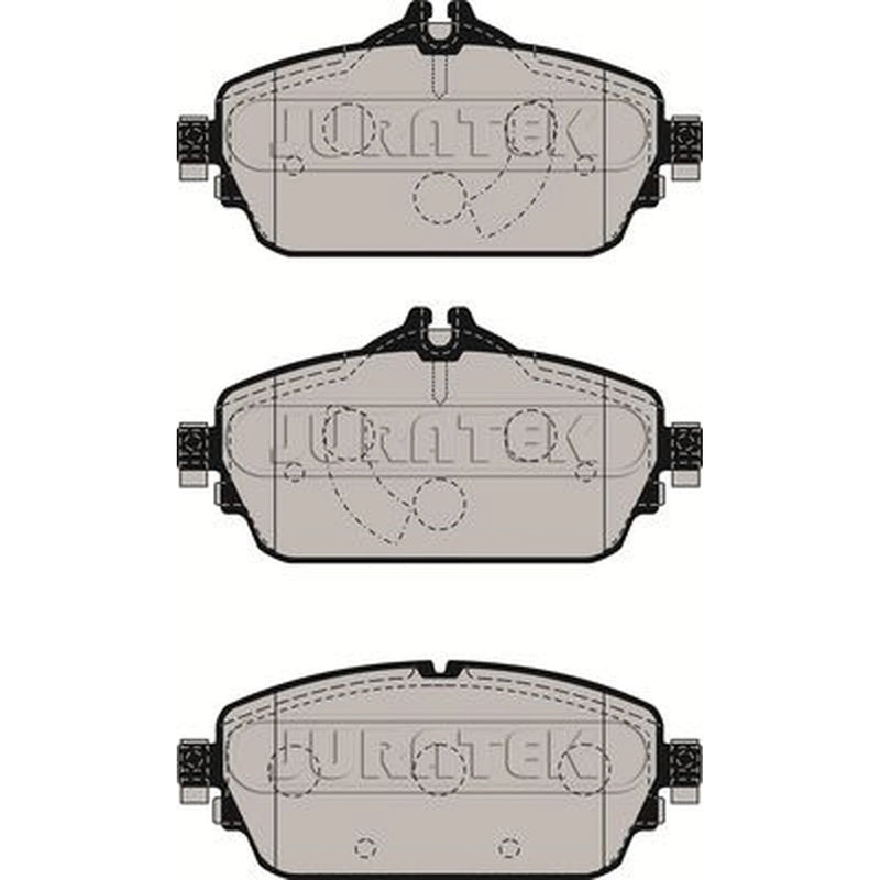 Juratek Front Brake Pad Set JCP8139