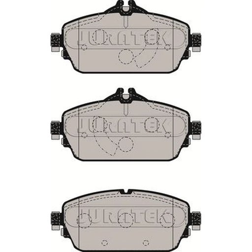 Juratek Front Brake Pad Set JCP8139