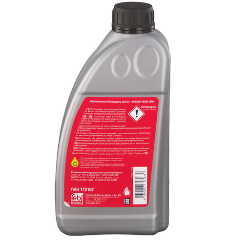 FEBI BILSTEIN Engine Oil 1L 0W30 For Alfa Romeo Citroen C1 DS Fiat Genesis Honda FEBI - Town Parts