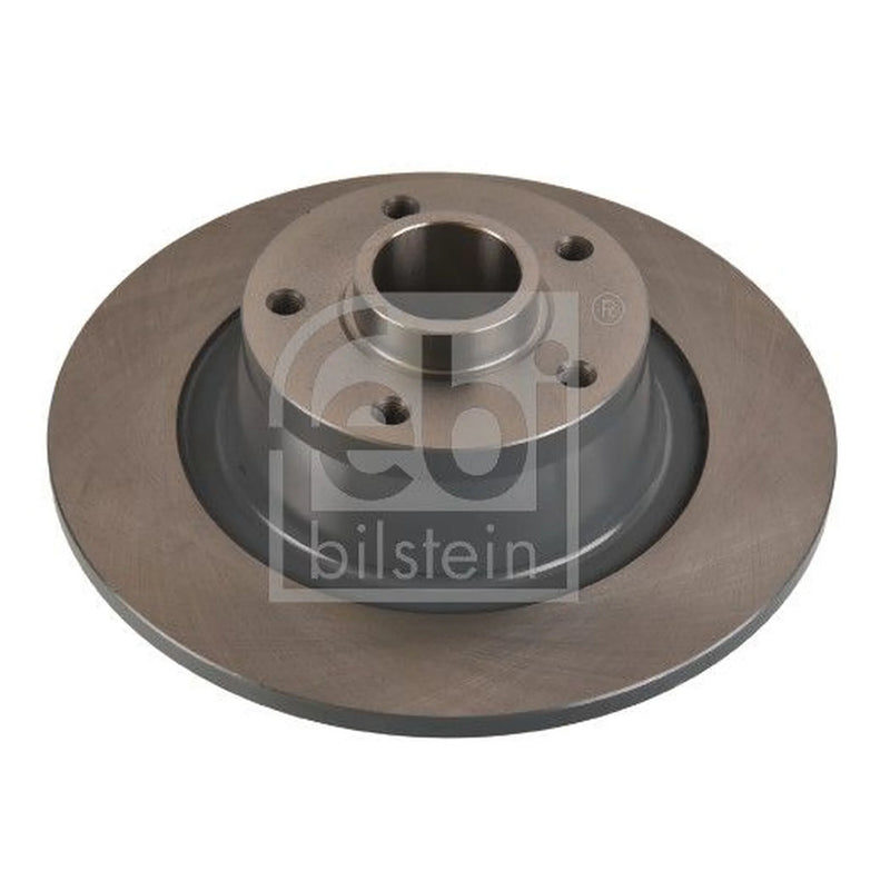 Febi 2 x Solid Rear Brake Discs 108200