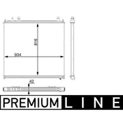 Mahle Radiator CR 105 000P
