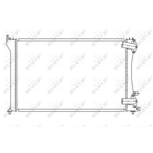 NRF Engine Radiator 58251