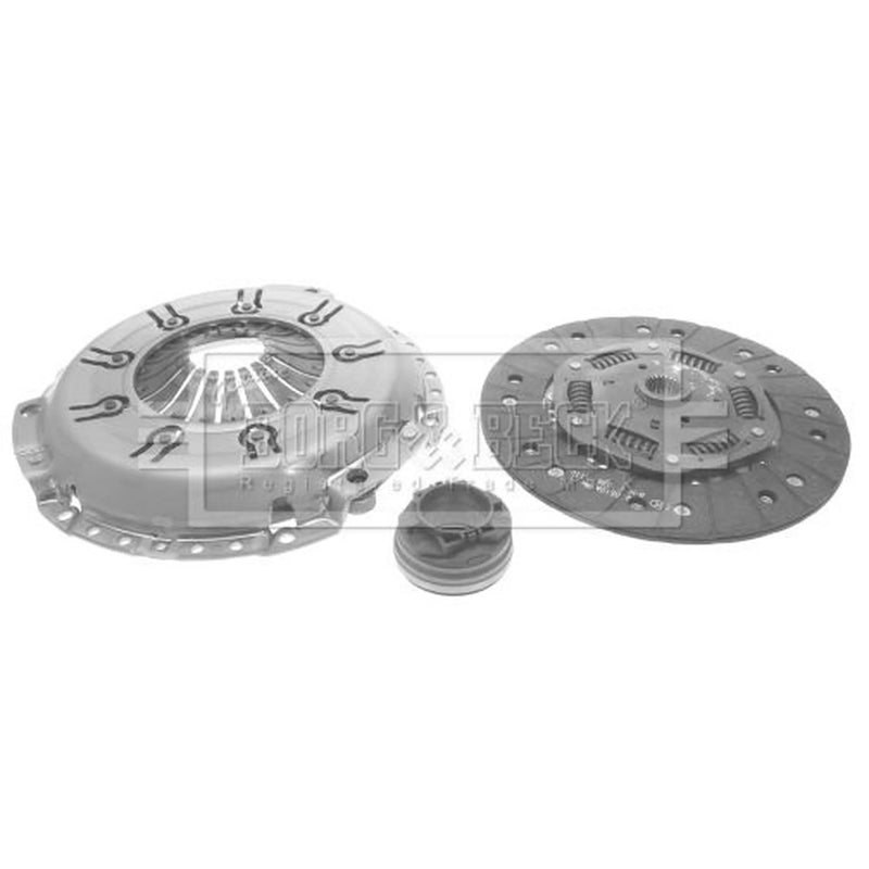 Borg & Beck Clutch Kit Set 3pc 240mm HK7335