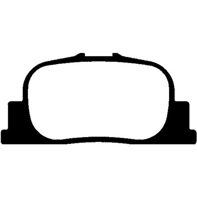 Abtex Rear Brake Pad Set PLU3974
