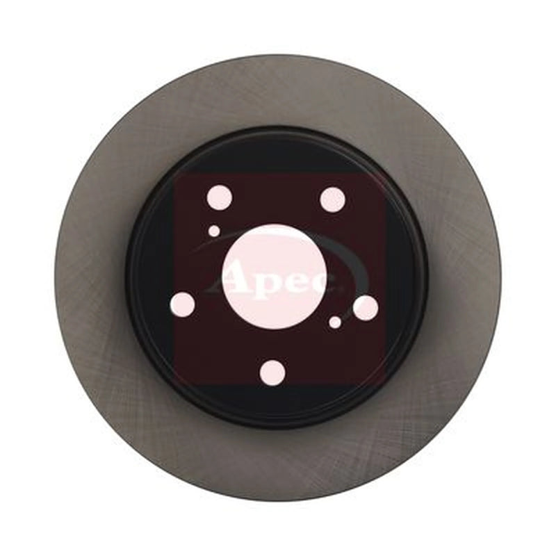 Apec 2 x Solid Rear Brake Discs DSK2545
