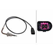Hella Exhaust Gas Temperature Sensor before exhaust turbocharger 6PT 010 376-821