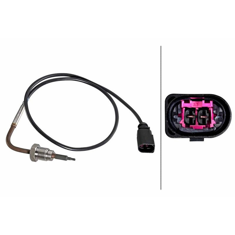 Hella Exhaust Gas Temperature Sensor before exhaust turbocharger 6PT 010 376-821