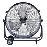 Draper Drum Fan 24" 120W High-Velocity Industrial Air Circulator