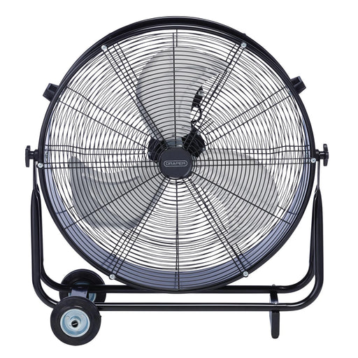 Draper Drum Fan 24" 120W High-Velocity Industrial Air Circulator