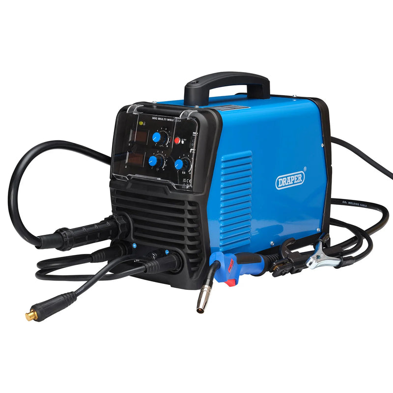 Draper MIG Welder MI200A 200A Gas/Gasless Inverter