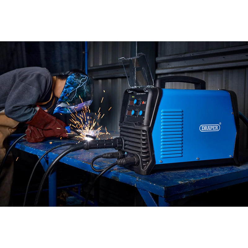 Draper MIG Welder MI200A 200A Gas/Gasless Inverter