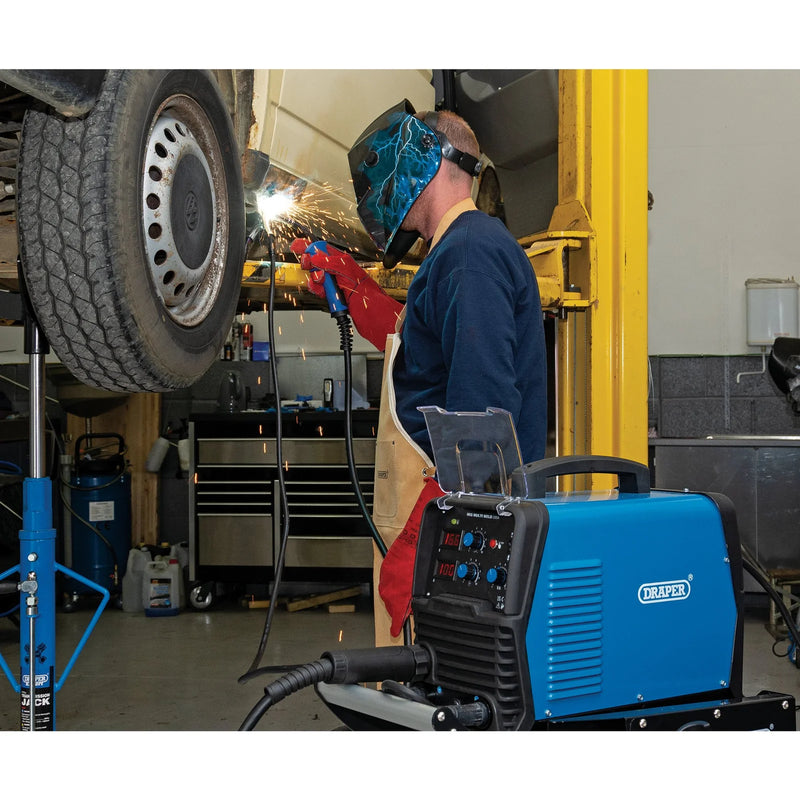Draper MIG Welder MI200A 200A Gas/Gasless Inverter