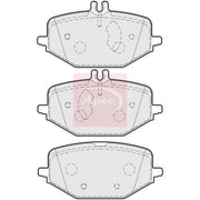 Apec Rear Brake Pad Set PAD2318