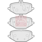 Apec Rear Brake Pad Set PAD2318