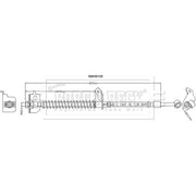 Borg & Beck Brake Hydraulic Hose Line Front Left BBH9120