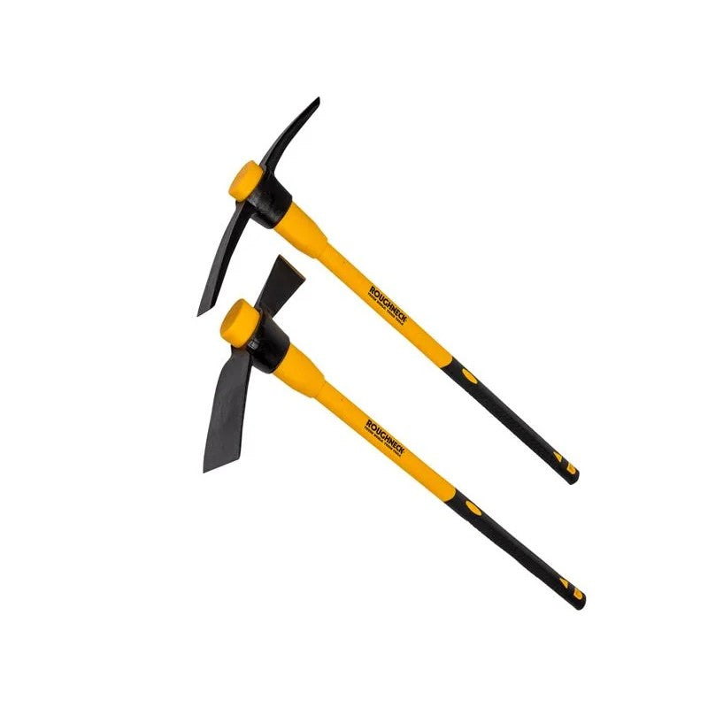 Roughneck Pick Axe and Cutter Mattock Set, 2 Piece - 64-104