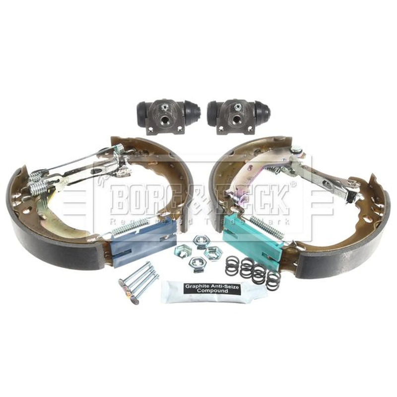 Borg & Beck Brake Shoe Set Axle Kit BBS1086K
