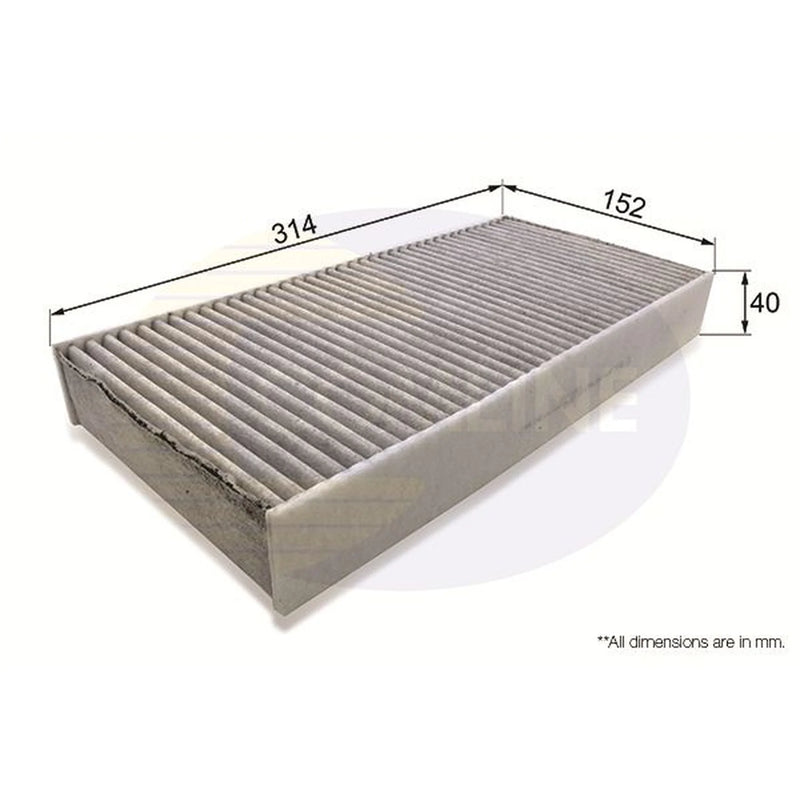 Comline Cabin Air Filter (Pollen Filter) EKF109A