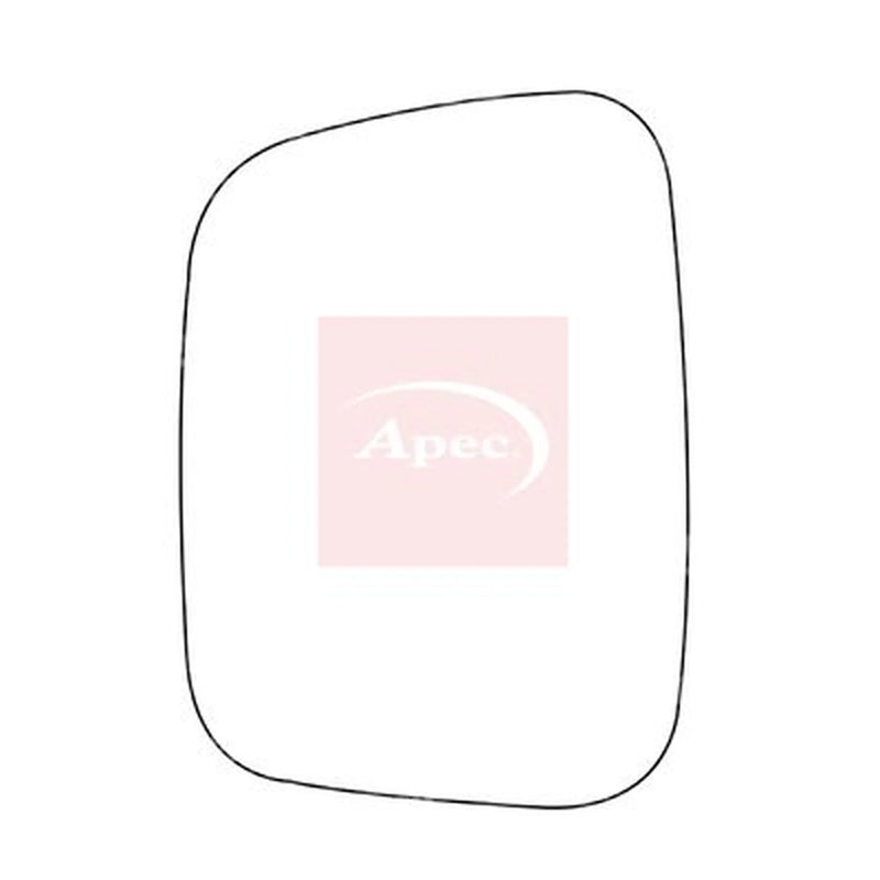 Apec Exterior Wing Mirror Glass Left AMS2043