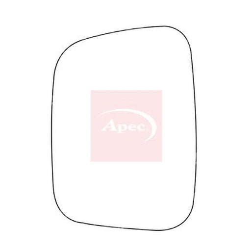 Apec Exterior Wing Mirror Glass Left AMS2043
