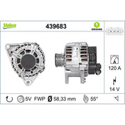 Valeo Car Alternator 12V 439683
