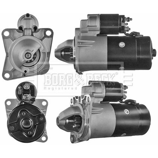 Borg & Beck Starter Motor 12V 3.1kW 9 Teeth BST2330
