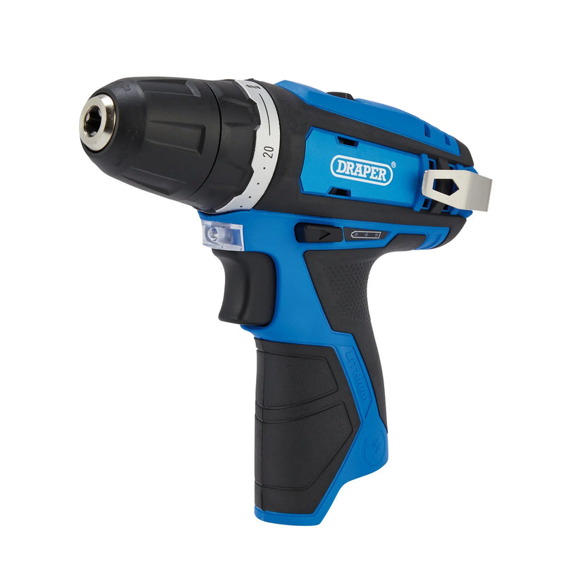 Draper 12V Drill Driver CD12VD with 30Nm Torque
