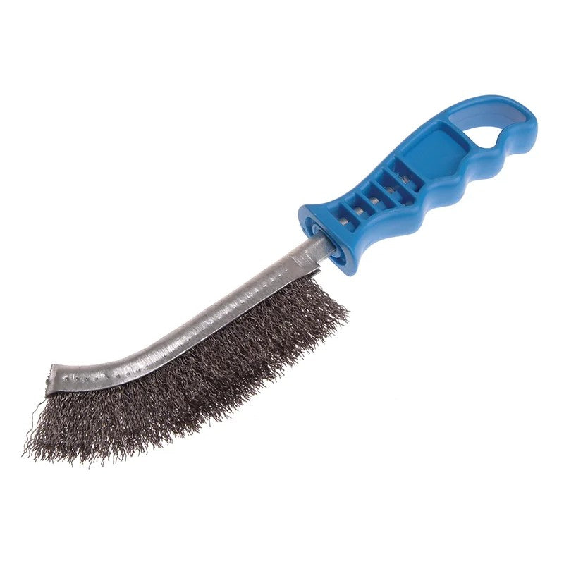 Lessmann Universal Hand Brush 260mm x 28mm 0.35 Crimped Steel Wire - 056.301