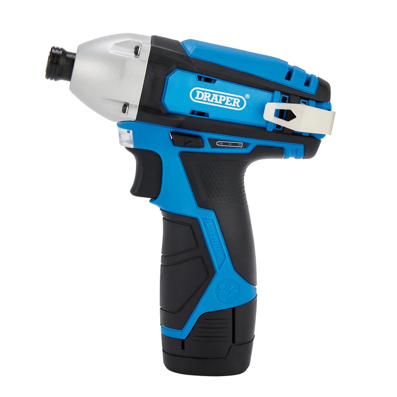 Draper Impact Driver 12V with 1.5Ah Battery & Fast Charger