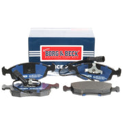 Borg & Beck 4 x Front Brake Pad Set BBP1100