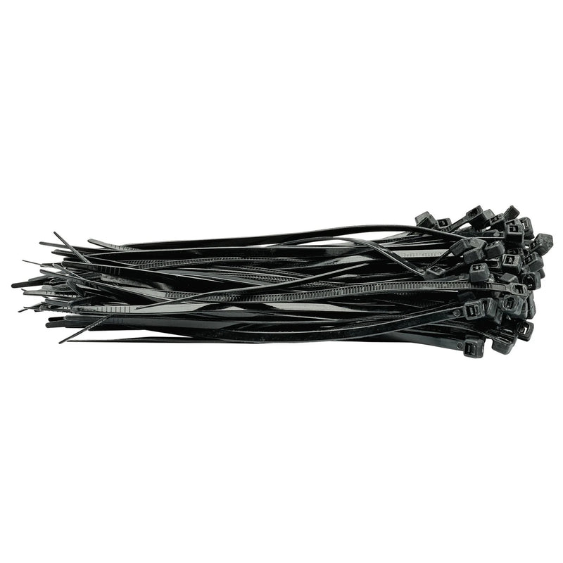 Draper Cable Ties, 3.6 x 150mm, Black - Various Pack Sizes