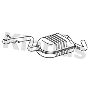 Klarius Box With Centre Pipe Centre VW1408J