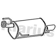 Klarius Box With Tail Pipe Rear DN723V