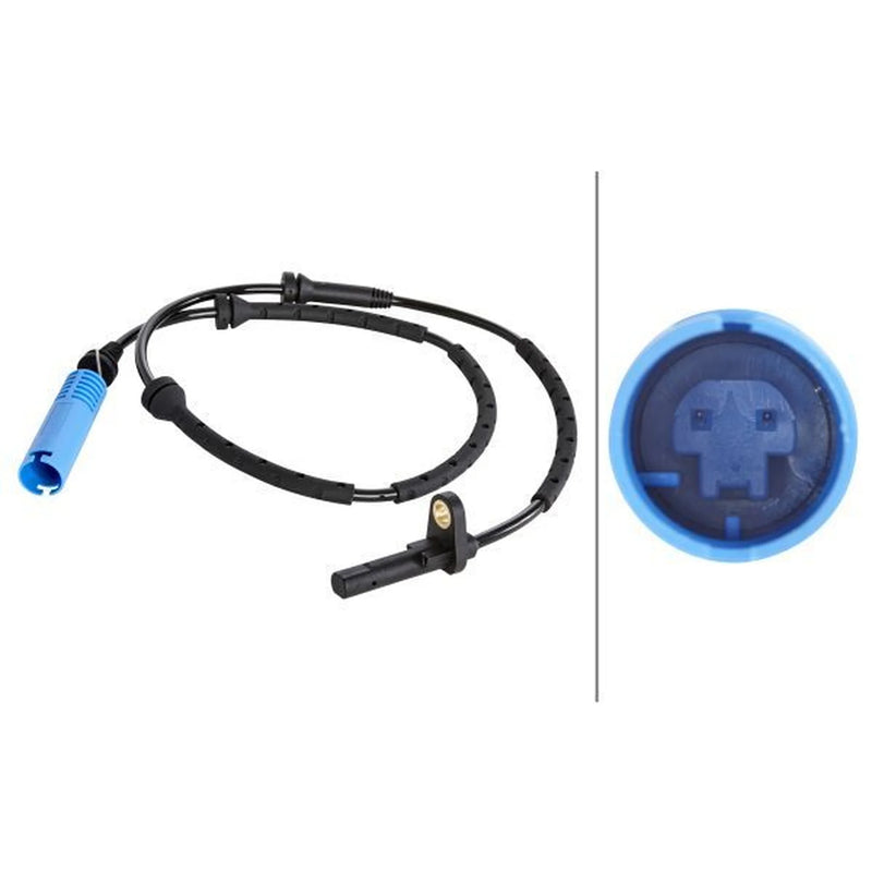Hella ABS Wheel Speed Sensor Front Right 6PU 012 039-861