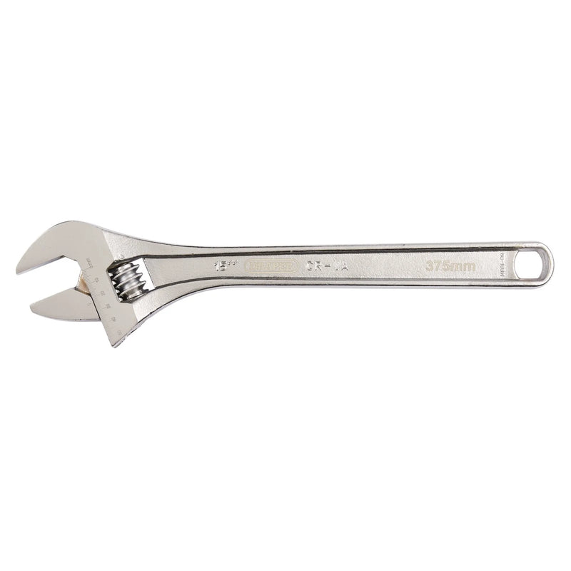 Draper Adjustable Wrench 375mm Chrome Vanadium Steel