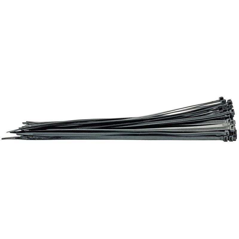 Draper Cable Ties 8.8 x 500mm Black Pack of 100
