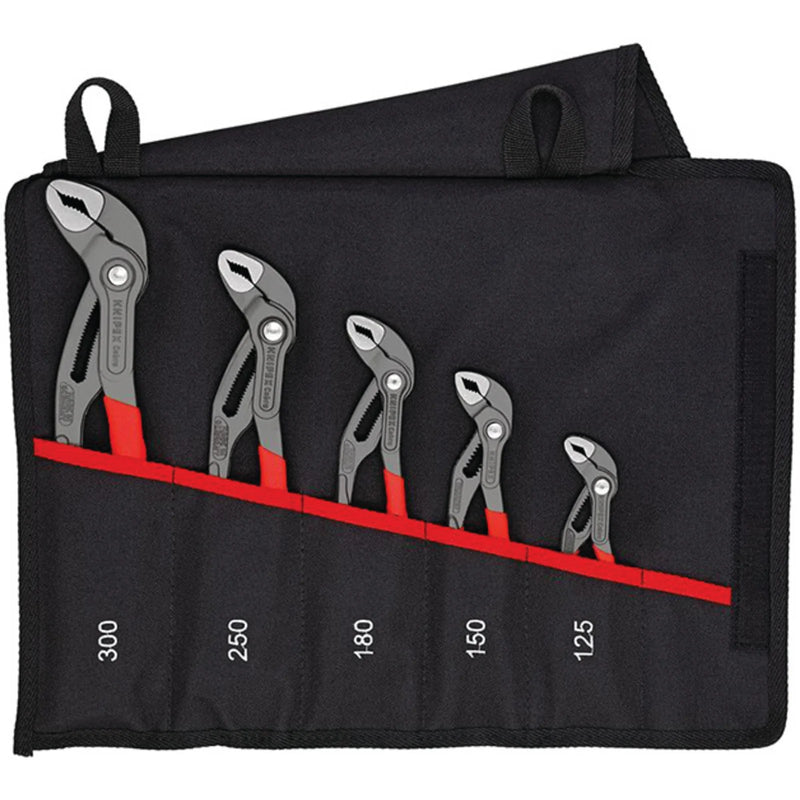 KNIPEX Cobra® Set, 5 Piece Water Pump Pliers 125-300mm