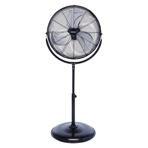 Draper Pedestal Fan 20" 500mm 120W High-Velocity