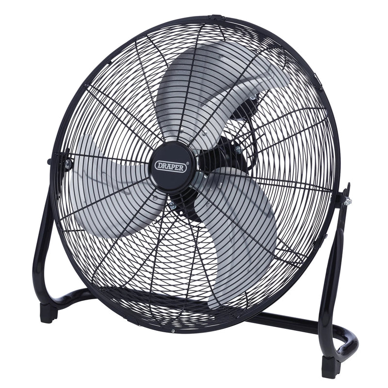 Draper 230V Floor Fan 18"/450mm 120W High-Velocity