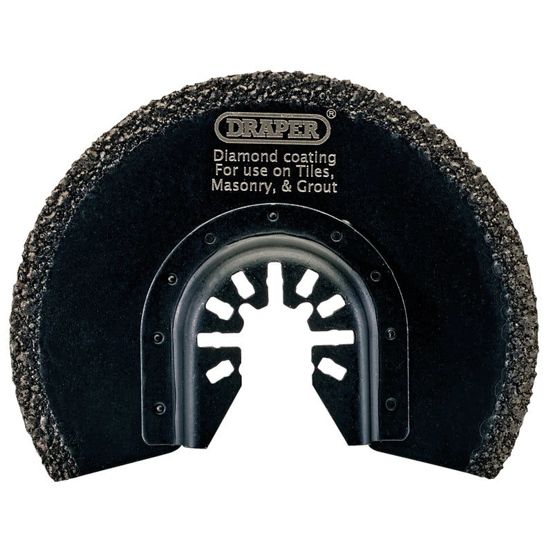 Draper Oscillating Multi-Tool Diamond Coated Cutting Blade