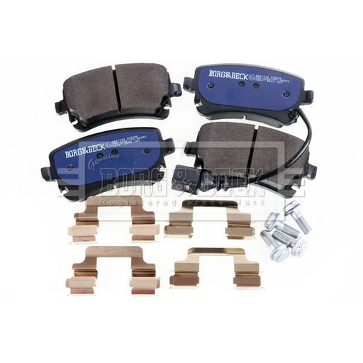 Borg & Beck 4 x Rear Brake Pad Set BBP1930