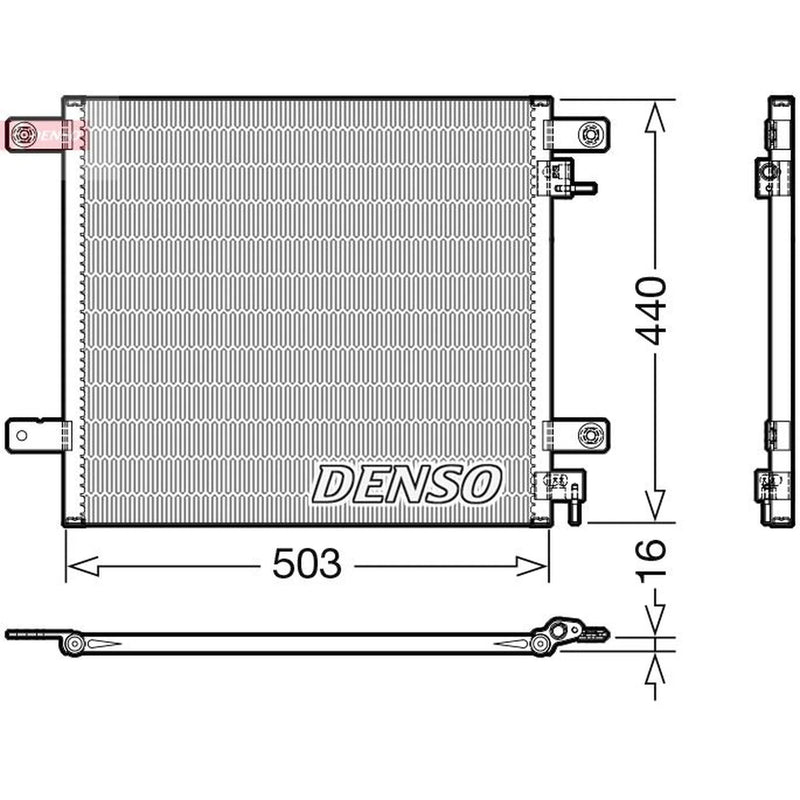 Denso Air Conditioning Condenser DCN99066
